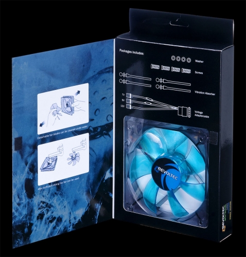Ревю на Revoltec AirGuard 120 PRO RL066