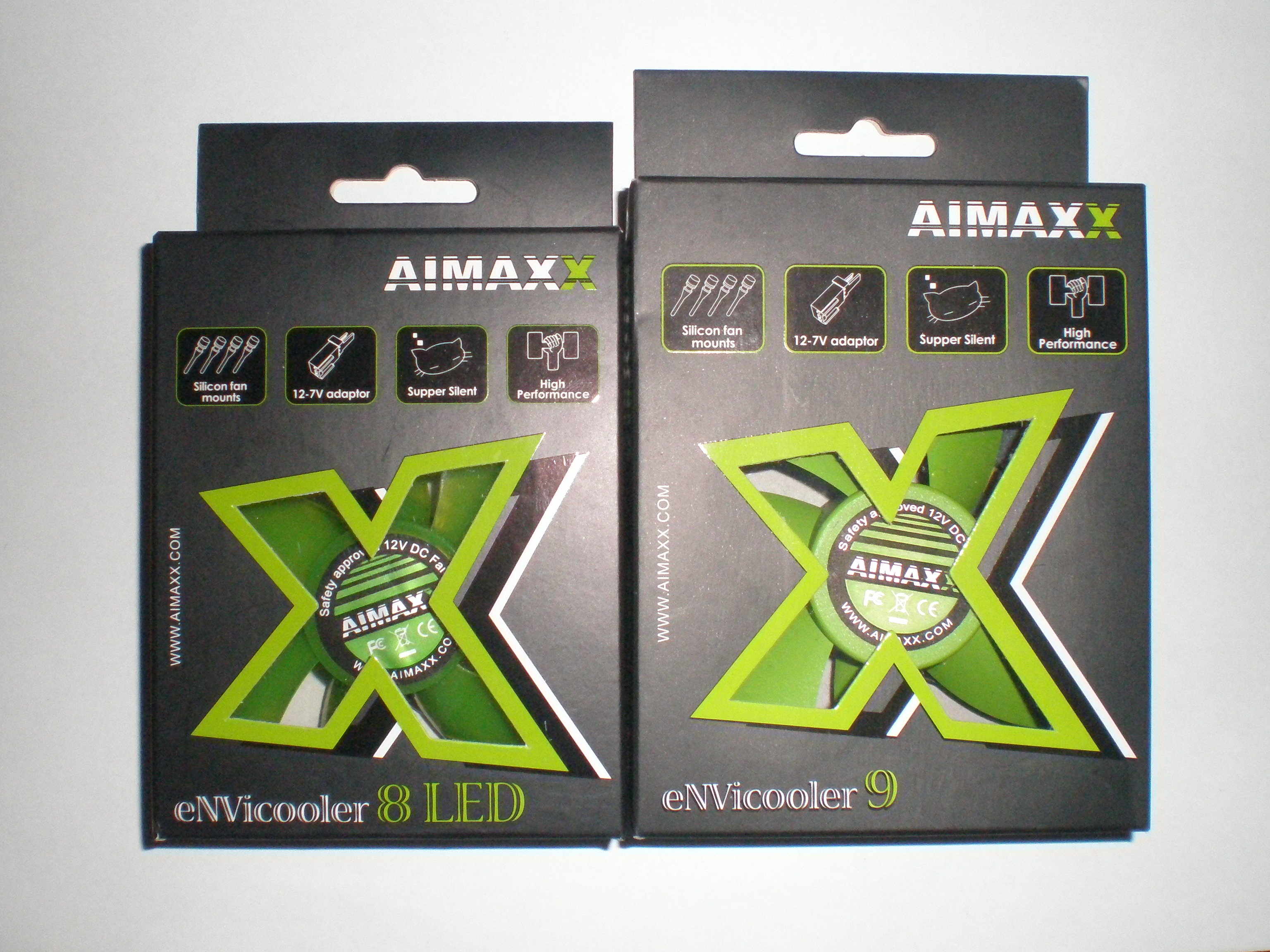 Ревю на AIMAXX eNVicooler 9 и AIMAXX eNVicooler 8 LED