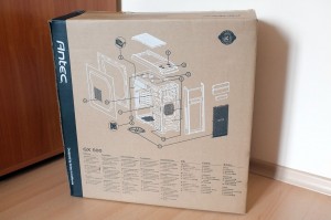 Antec GX500 The side of the box