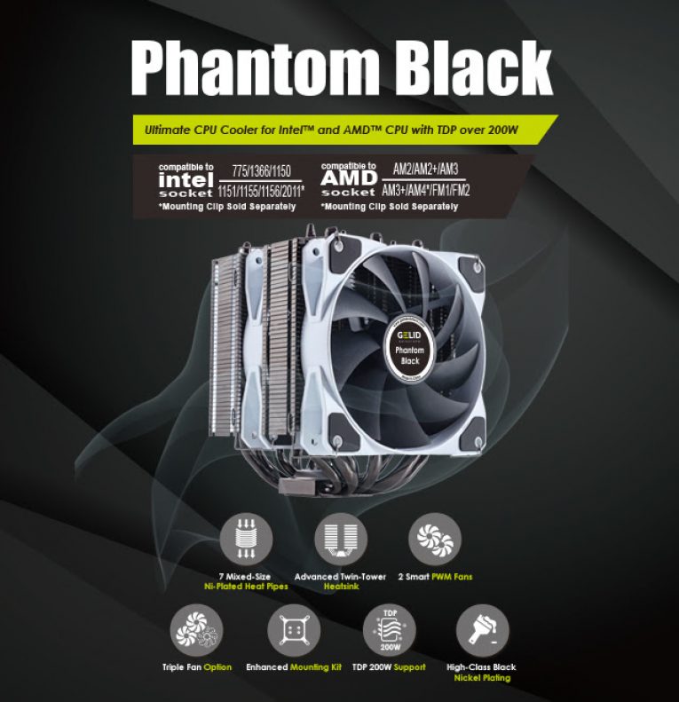 Gelid Phantom and Phantom Black