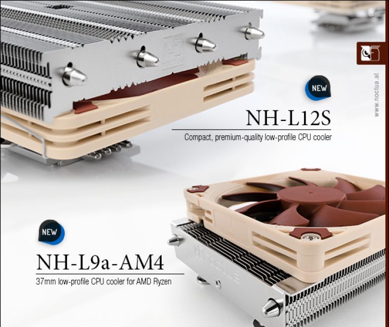 Noctua NH-L9a-AM4 and NH-L12S