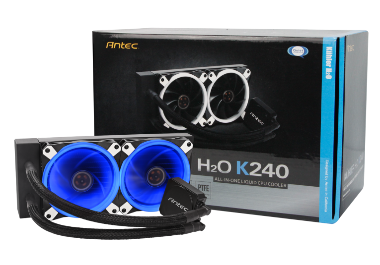 Antec H₂O Kühler K120 and K240