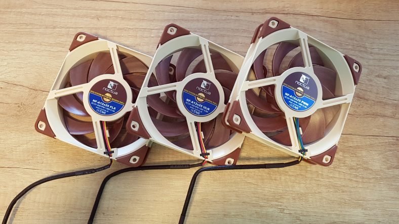 Noctua NF-A12x25 FLX , ULN and PWM – Test and Review